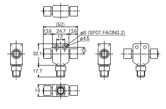 F3SG-R Series Dimensions 108 