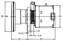 A22NE-PD / A22NE-P / A22E Dimensions 8 