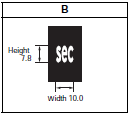 M7E (14 mm) Dimensions 13 