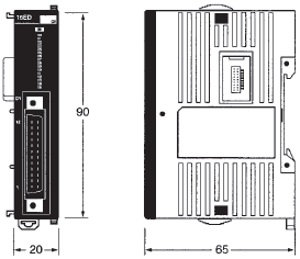 CPM2C Dimensions 8 