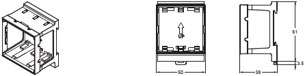 E5CN, E5CN-U Dimensions 17 