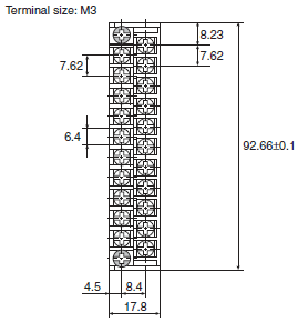 CS1W-MAD44 Dimensions 2 