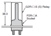 G2R-[]-S (S) Dimensions 23 