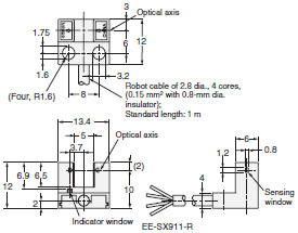 EE-SX91 Dimensions 4 