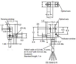 EE-SX91 Dimensions 5 