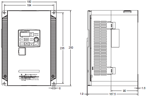 3G3JX Dimensions 5 