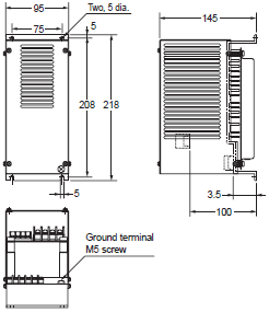 3G3JX Dimensions 8 