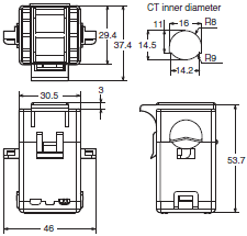 KM50-E Dimensions 7 