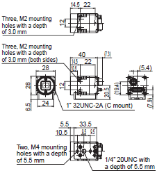 FJ Series (All-in-One Vision System) Dimensions 23 