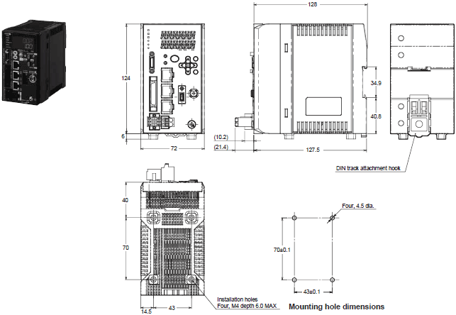 ZW Series Dimensions 4 