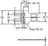 D4SL-N, D4SL-NSK10-LK[] Dimensions 7 