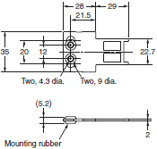 D4SL-N, D4SL-NSK10-LK[] Dimensions 8 