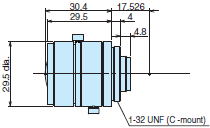 3Z4S-LE SV-V Series Dimensions 1 