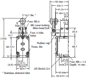 WL-N / WLG Dimensions 151 