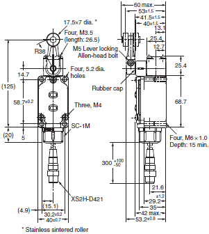 WL-N / WLG Dimensions 161 