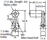 WL-N / WLG Dimensions 177 