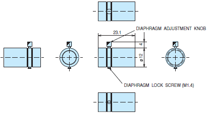 FZ-LES Series Dimensions 3 