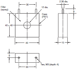 E5EC-T Dimensions 15 