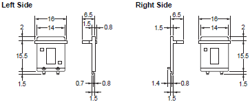 A7D / A7DP Dimensions 6 