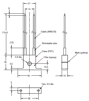 E5ED / E5ED-B Dimensions 24 