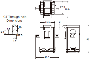 K6CM Dimensions 6 