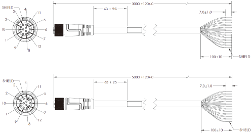 MicroHAWK V430-F / V420-F / V330-F / V320-F Dimensions 24 