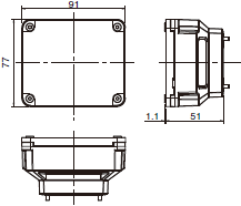 FHV7 Series Dimensions 13 