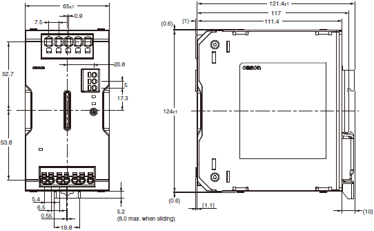 S8VK-WA Dimensions 2 