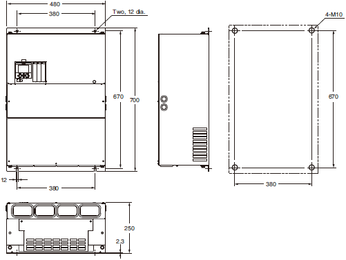 3G3RX2 Dimensions 7 