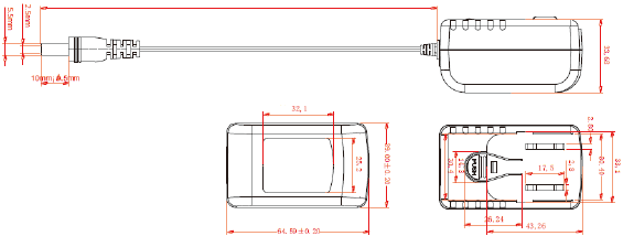 MicroHAWK F430-F / F420-F / F330-F / F320-F Dimensions 75 