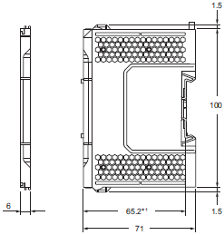 NX502-[][][][] Dimensions 4 