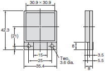 E39-L / -S / -R Dimensions 56 