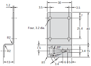 E39-L / -S / -R Dimensions 7 