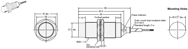 B7AP Dimensions 2 