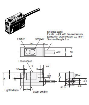 E3C-VS / VM Dimensions 4 