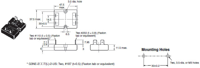 G3NE Dimensions 1 