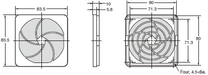 R89F-D Dimensions 12 