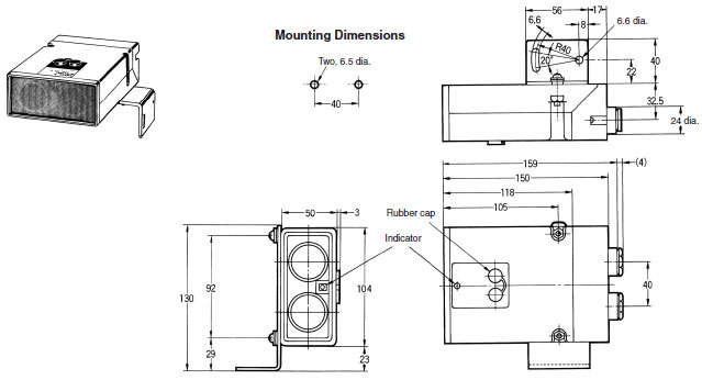 E4A-3K Dimensions 1 
