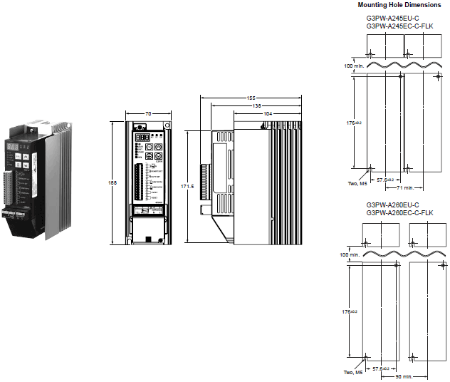 G3PW Dimensions 2 